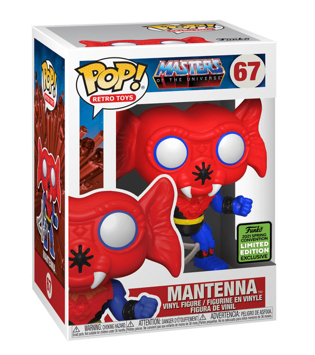 Pop! Retro Toys: Masters of the Universe Mantenna 2021 Spring Convention Exclusive Gallery Image 4