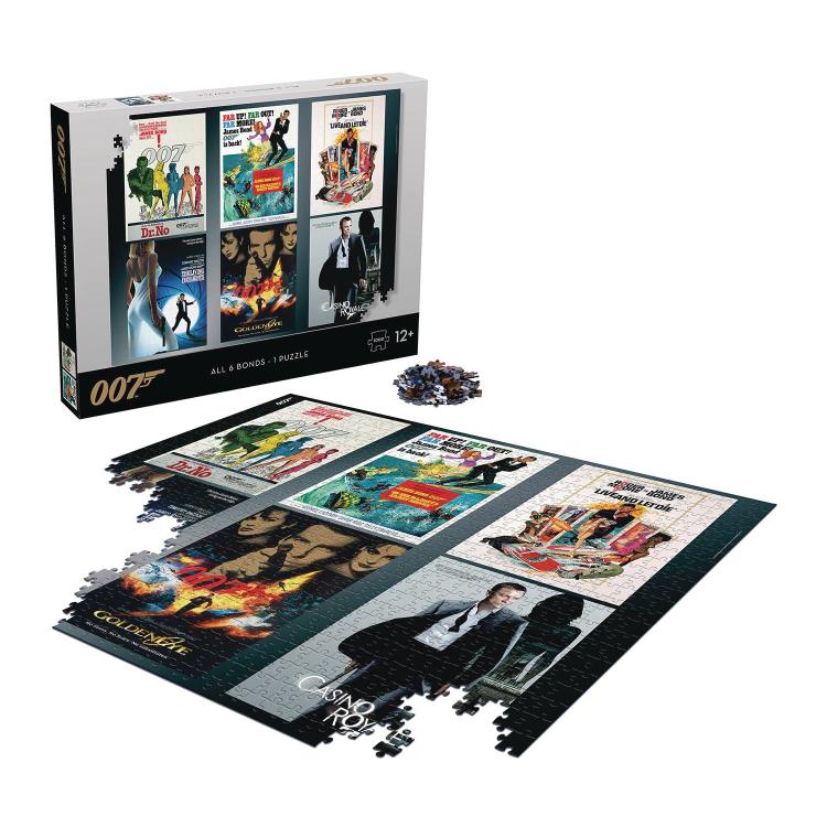 007 James Bond All Six Bonds In One 1000-Piece Puzzle Gallery Image 3