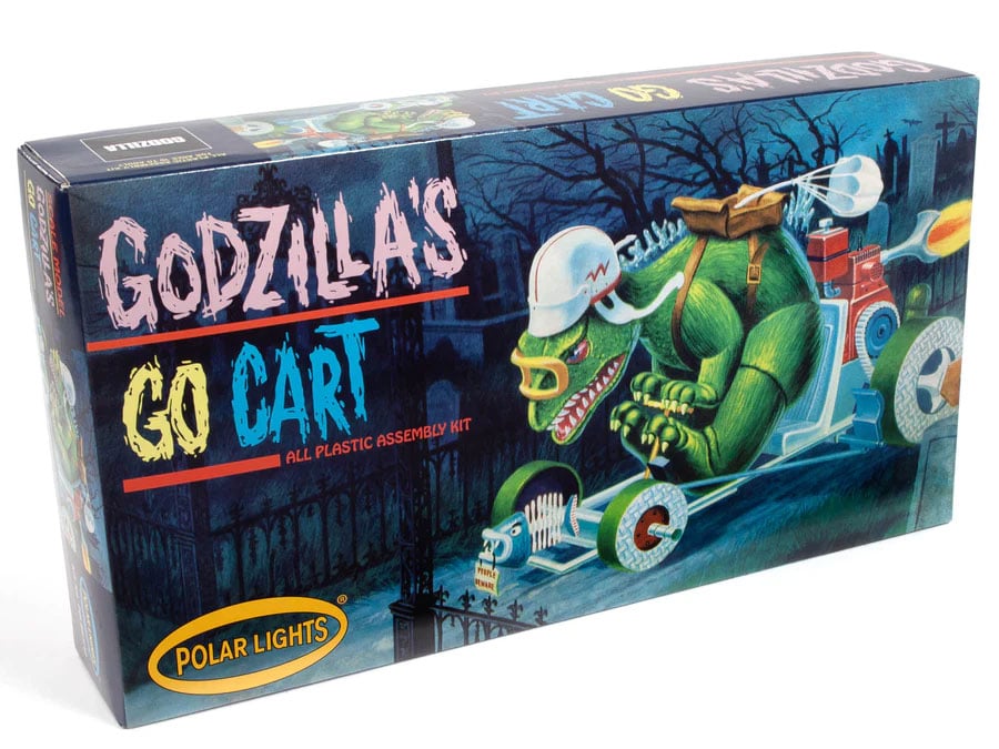 Godzilla's Go Cart Model Kit (Reissue) Gallery Image 3