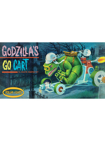 Godzilla's Go Cart Model Kit (Reissue) Gallery Image 2