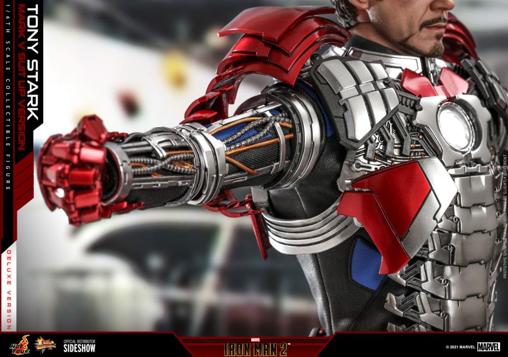 Iron Man 2 MMS600 Tony Stark (Mark V Suit Up Ver.) Deluxe 1/6th Scale Collectible Figure Iron Man 2 MMS600 Tony Stark (Mark V Suit Up Ver.) Deluxe 1/6th Scale Collectible Figure