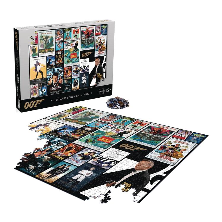 007 James Bond All 25 Films 1000-Piece Puzzle Gallery Image 4