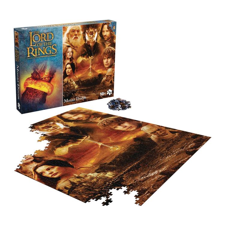 The Lord of the Rings Mount Doom 1000-Piece Puzzle Gallery Image 4