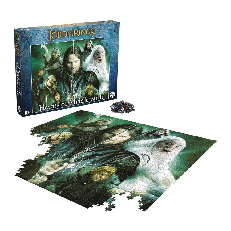 The Lord of the Rings Heroes of Middle Earth 1000-Piece Puzzle Gallery Image 3