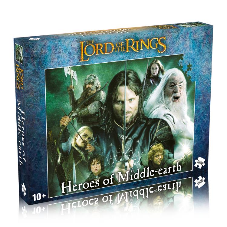 The Lord of the Rings Heroes of Middle Earth 1000-Piece Puzzle Gallery Image 4