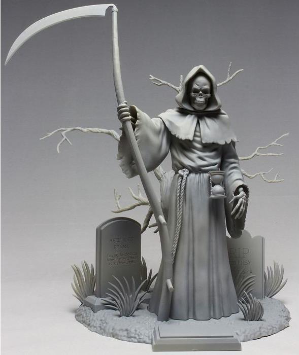 The Grim Reaper 1/8 Scale Model Kit Gallery Image 4