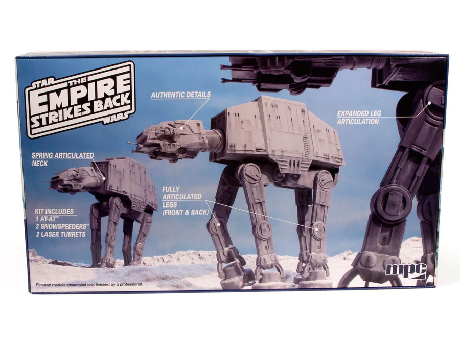 Star Wars The Empire Strikes Back AT-AT 1/100 Scale Model Kit Gallery Image 6
