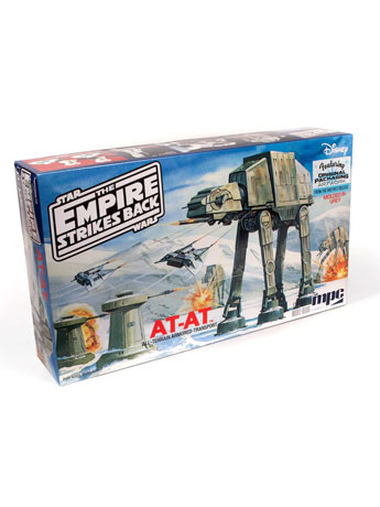 Star Wars The Empire Strikes Back AT-AT 1/100 Scale Model Kit Gallery Image 2