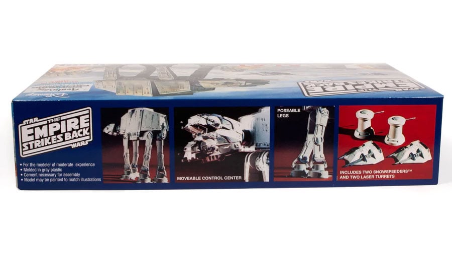 Star Wars The Empire Strikes Back AT-AT 1/100 Scale Model Kit Gallery Image 4