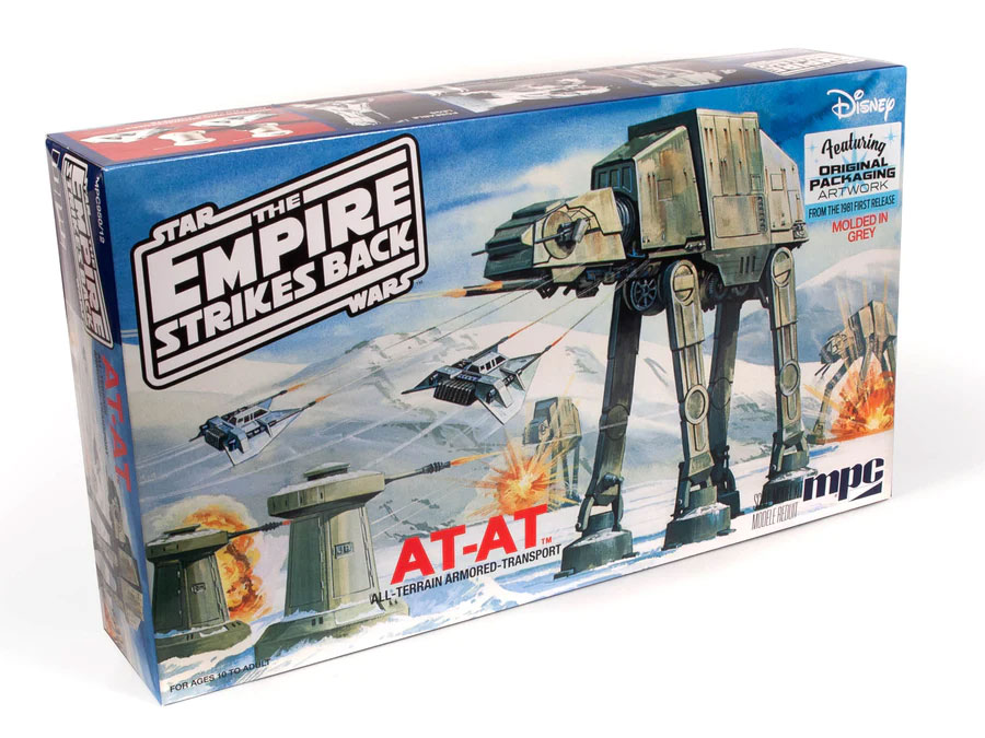Star Wars The Empire Strikes Back AT-AT 1/100 Scale Model Kit Gallery Image 3