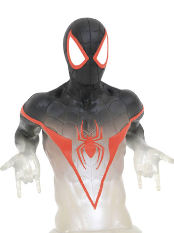 Marvel Comics Miles Morales SDCC 2021 Exclusive 1/6 Scale Mini Bust Gallery Image 2