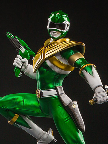 Mighty Morphin Power Rangers Green Ranger 1/6 Scale Statue Gallery Image 2