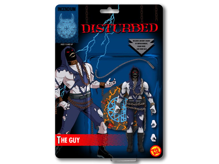Disturbed FigBiz The Guy 5" Action Figure Gallery Image 1