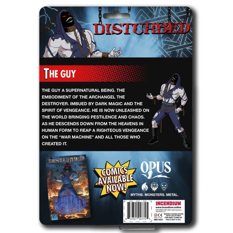Disturbed FigBiz The Guy 5" Action Figure Gallery Image 3