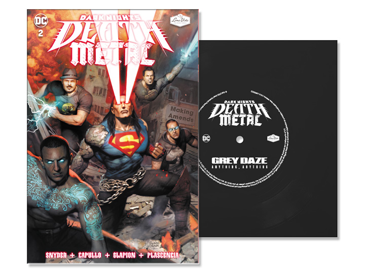 Dark Nights: Death Metal #2 Grey Daze Soundtrack Edition Gallery Image 1