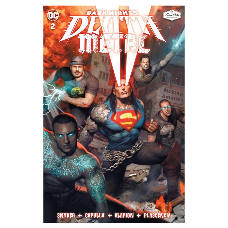 Dark Nights: Death Metal #2 Grey Daze Soundtrack Edition Gallery Image 3