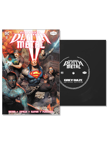 Dark Nights: Death Metal #2 Grey Daze Soundtrack Edition Gallery Image 2