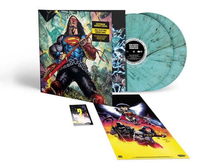 Dark Nights: Death Metal (Superman Variant) Limited Edition Soundtrack 2XLP Gallery Image 1