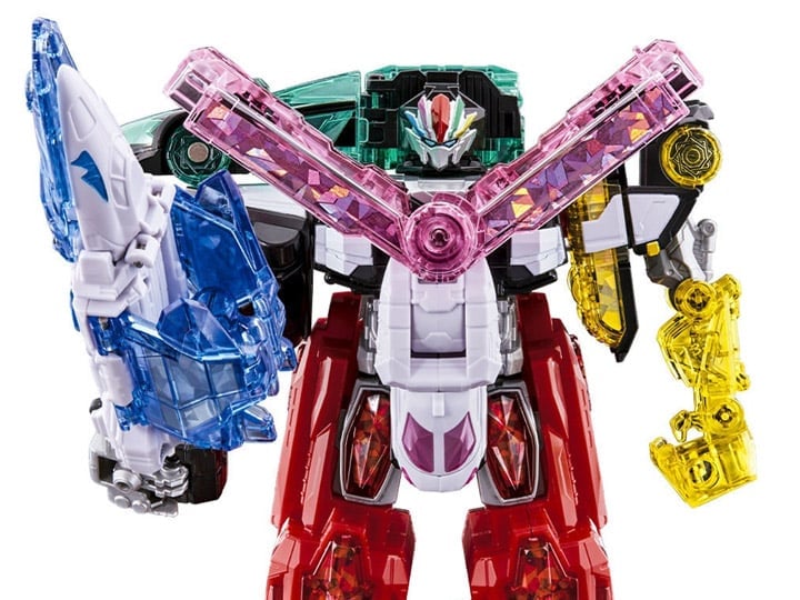 Mashin Sentai Kiramager DX Mashin Gattai Kiramaizin Armed Set Gallery Image 1