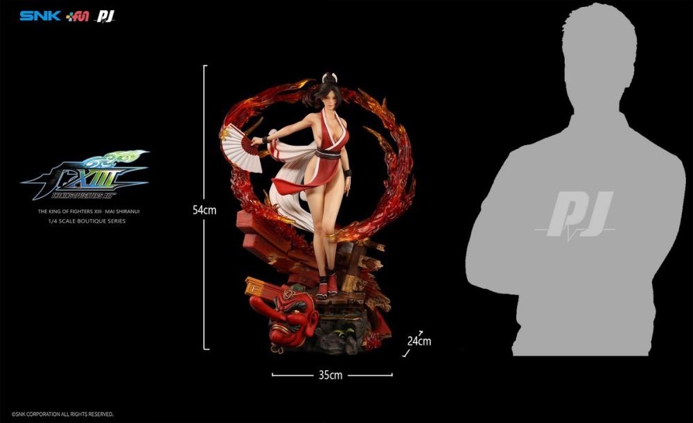 The King of Fighters XIII Mai Shiranui 1/4 Scale Limited Edition Statue Gallery Image 8
