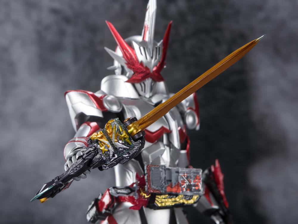 Kamen Rider S.H.Figuarts Saikou The Golden Weapon and the Silver Weapon X Swordsman Exclusive Action Figure Gallery Image 8