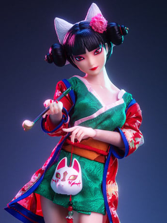 The Fox Soul 1/6 Scale Accessory Set Gallery Image 2