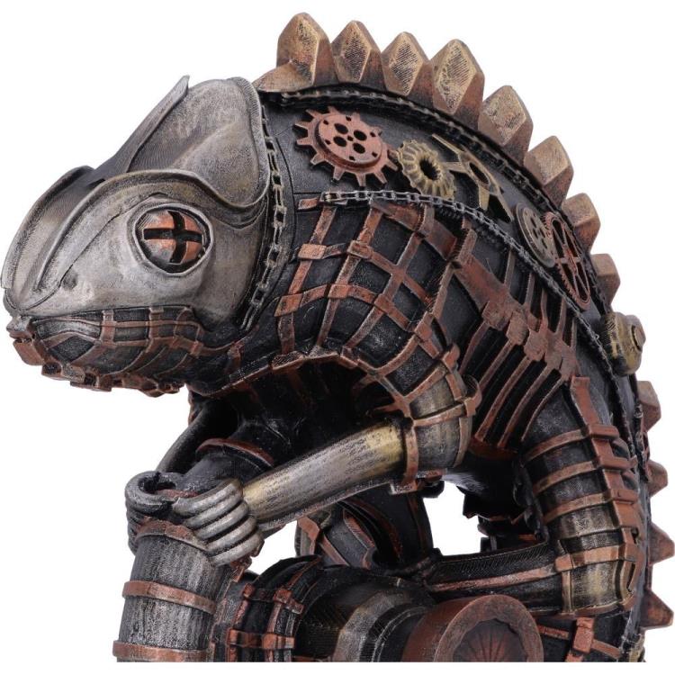 Steampunk Mechanical Chameleon Figurine Gallery Image 6