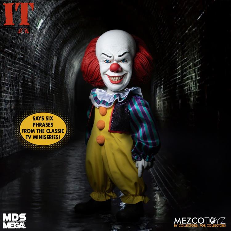 IT (1990) Mezco Designer Series Mega Scale Pennywise Gallery Image 3