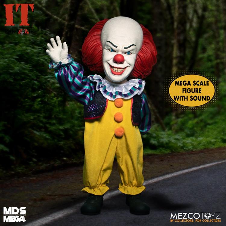 IT (1990) Mezco Designer Series Mega Scale Pennywise Gallery Image 6