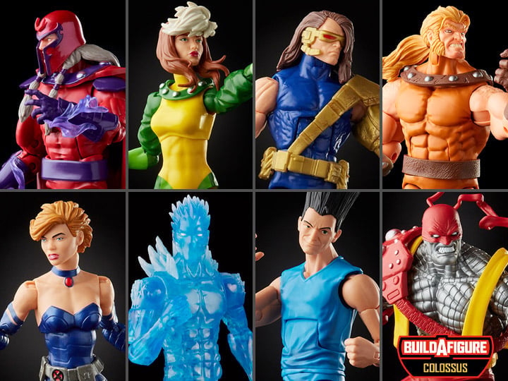 X-Men Marvel Legends Wave 7 Set of 7 Action Figures (Colossus BAF)