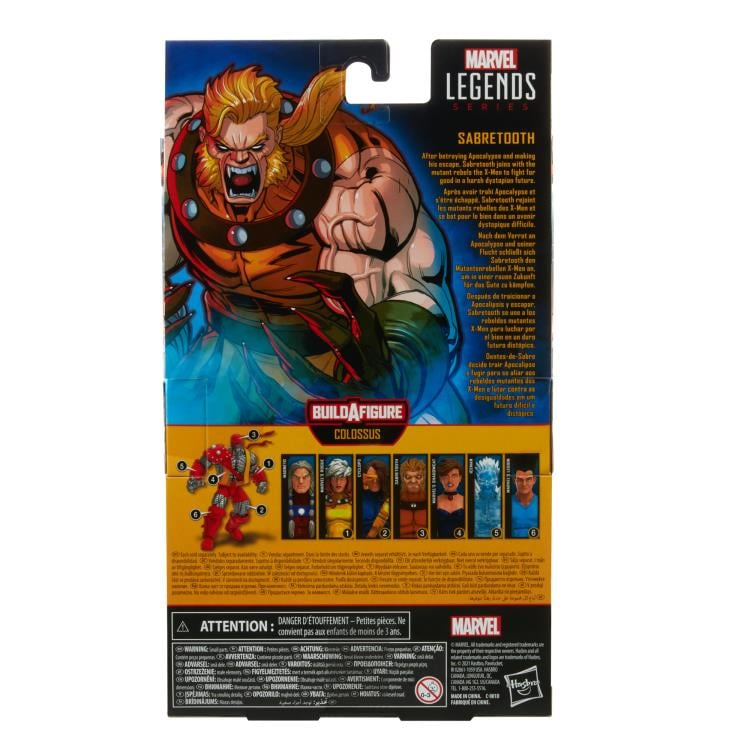 X-Men Marvel Legends Wave 7 Set of 7 Action Figures (Colossus BAF) Gallery Image 31