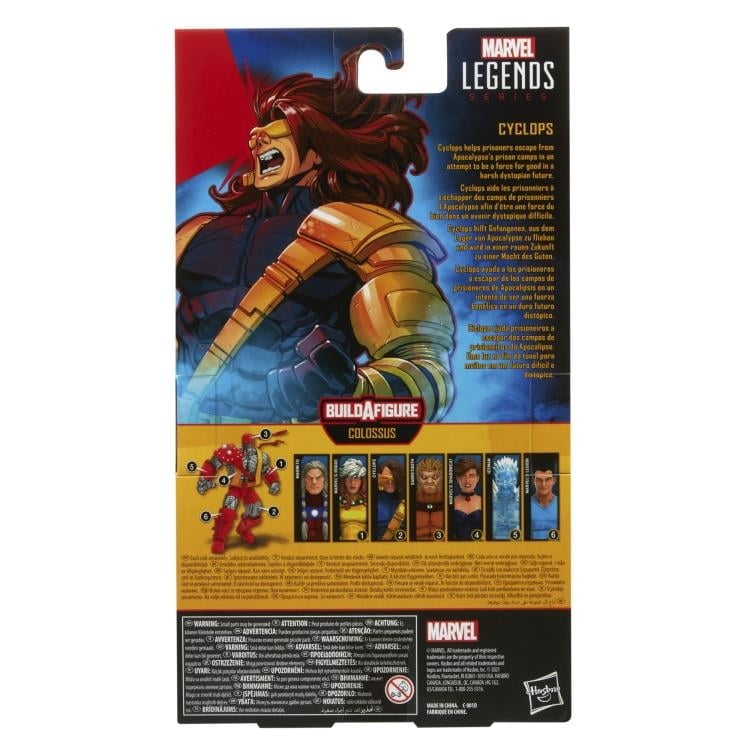 X-Men Marvel Legends Cyclops Action Figure (Colossus BAF) Gallery Image 8