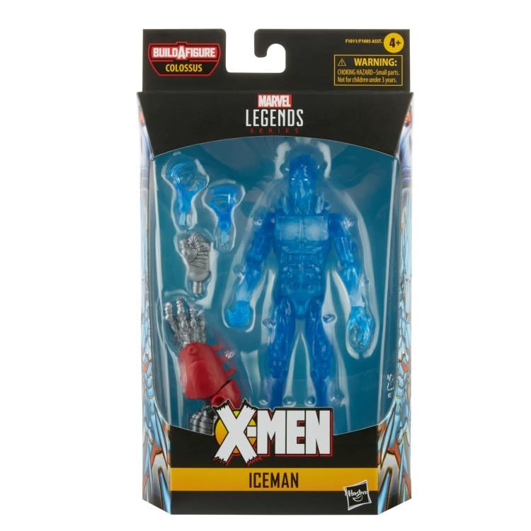 X-Men Marvel Legends Iceman Action Figure (Colossus BAF) Gallery Image 9
