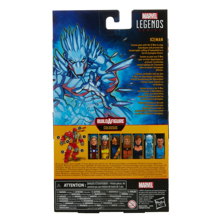 X-Men Marvel Legends Iceman Action Figure (Colossus BAF) Gallery Image 8