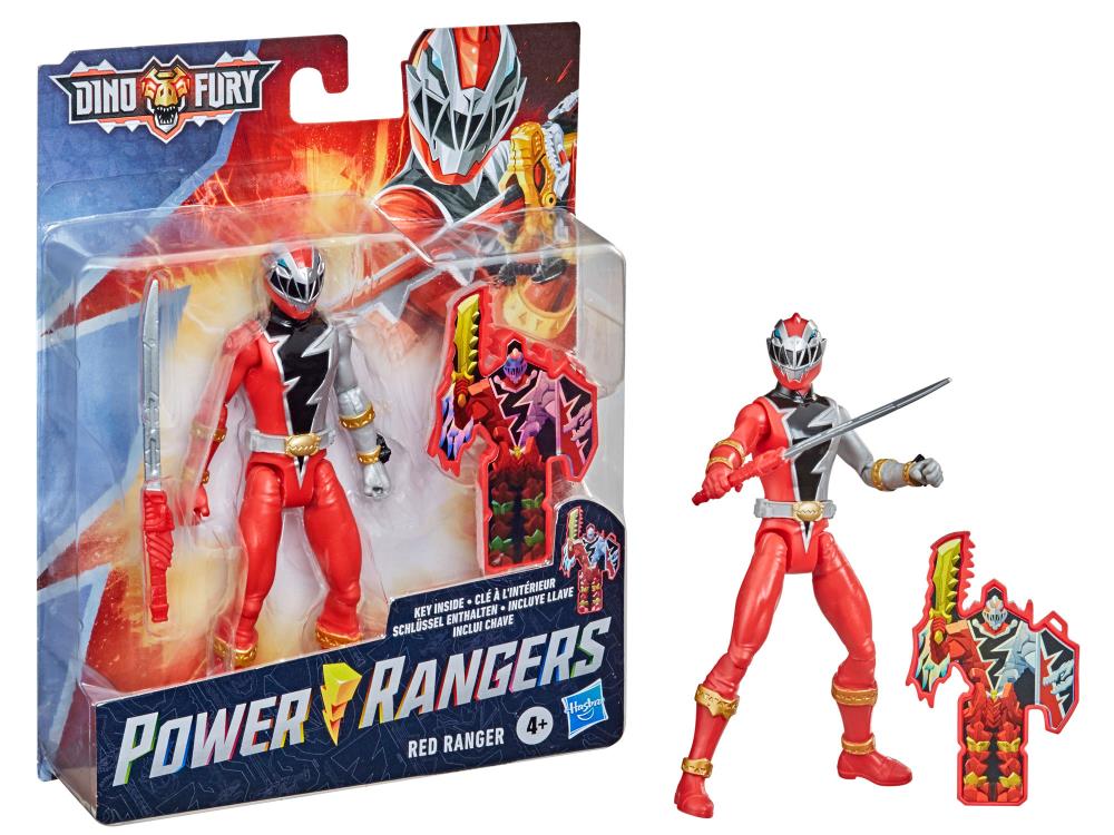 Power Rangers Dino Fury Basic Wave 6 Set of 4 Figures Gallery Image 6