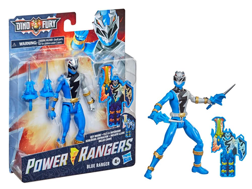 Power Rangers Dino Fury Basic Blue Ranger Gallery Image 6