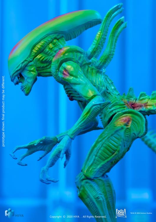 Alien vs. Predator Alien Warrior (Thermal Vision) 1:18 Scale PX Previews Exclusive Figure Gallery Image 7