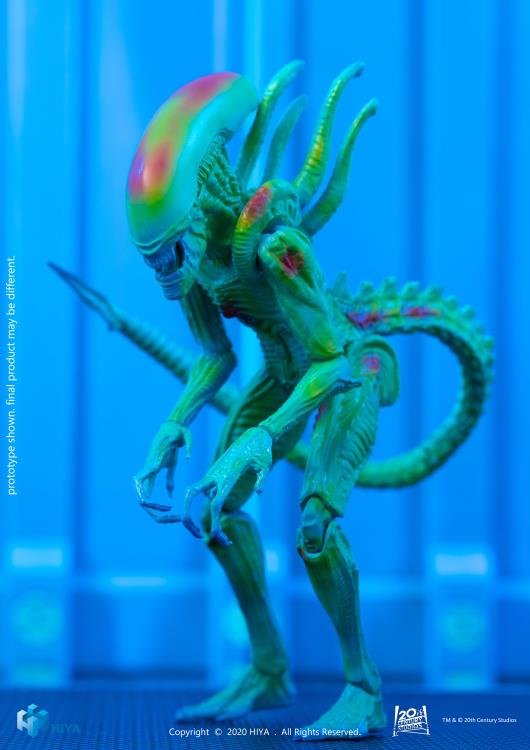 Alien vs. Predator Alien Warrior (Thermal Vision) 1:18 Scale PX Previews Exclusive Figure Gallery Image 6