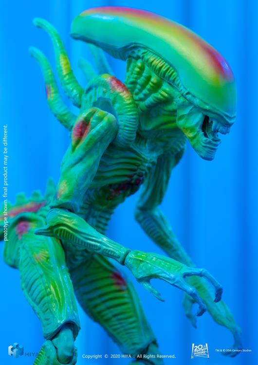Alien vs. Predator Alien Warrior (Thermal Vision) 1:18 Scale PX Previews Exclusive Figure Gallery Image 9