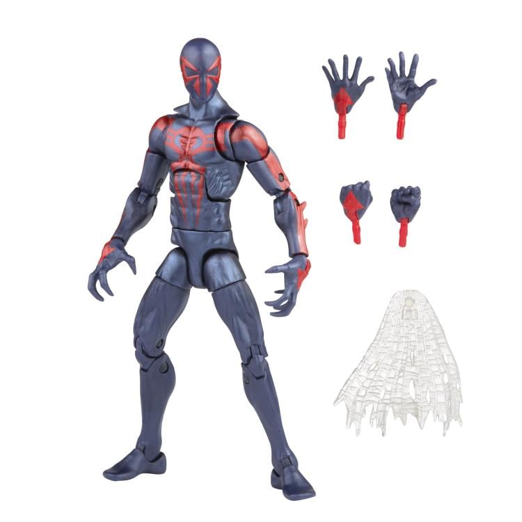 Spider-Man Marvel Legends Retro Collection Spider-Man 2099 Action Figure Gallery Image 7