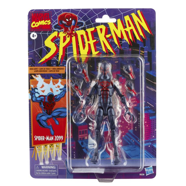 Spider-Man Marvel Legends Retro Collection Spider-Man 2099 Action Figure Gallery Image 8