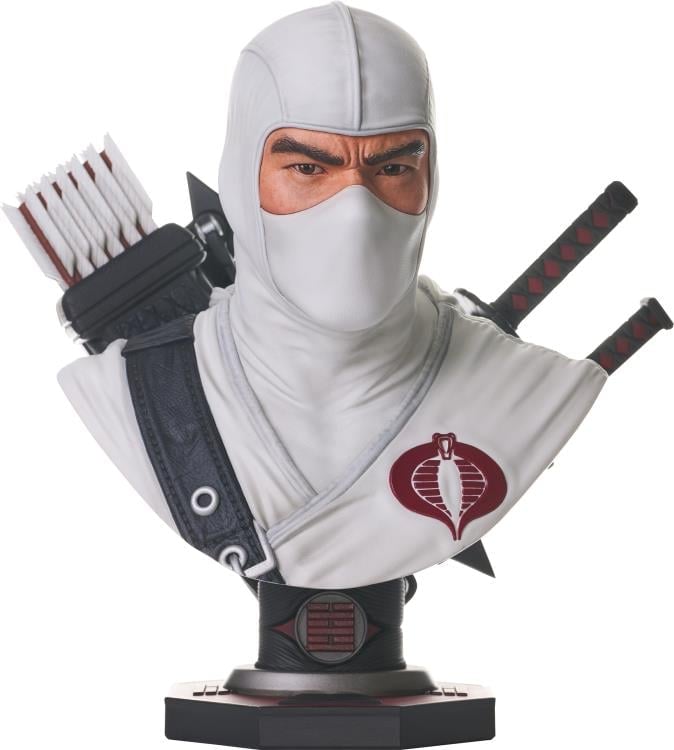 G.I. Joe Legends in 3D Storm Shadow 1/2 Scale Limited Edition Bust Gallery Image 9