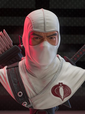 G.I. Joe Legends in 3D Storm Shadow 1/2 Scale Limited Edition Bust Gallery Image 2