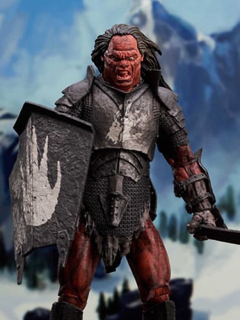The Lord of the Rings Select Uruk-Hai Orc Action Figure Gallery Image 2