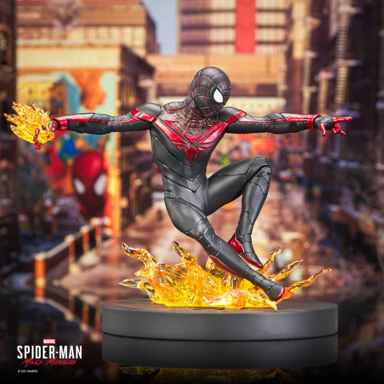 Marvel's Spider-Man: Miles Morales Gallery Spider-Man Figure Diorama Gallery Image 4