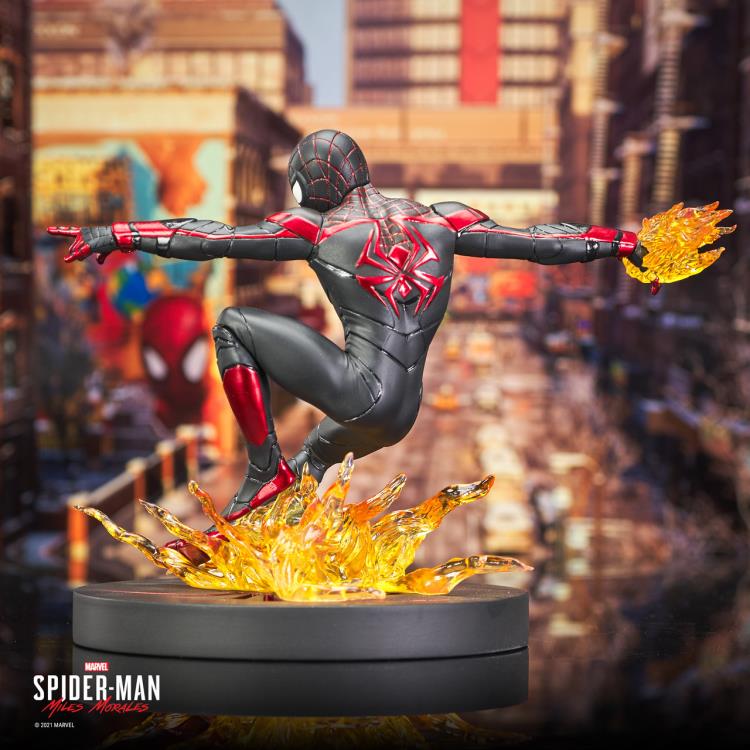 Marvel's Spider-Man: Miles Morales Gallery Spider-Man Figure Diorama Gallery Image 5