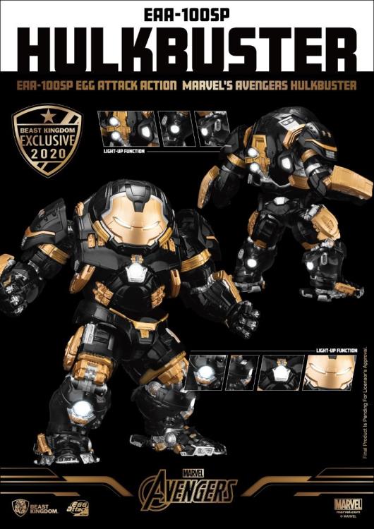 Avengers: Age of Ultron EAA-100SP Hulkbuster Black & Gold Version Gallery Image 10