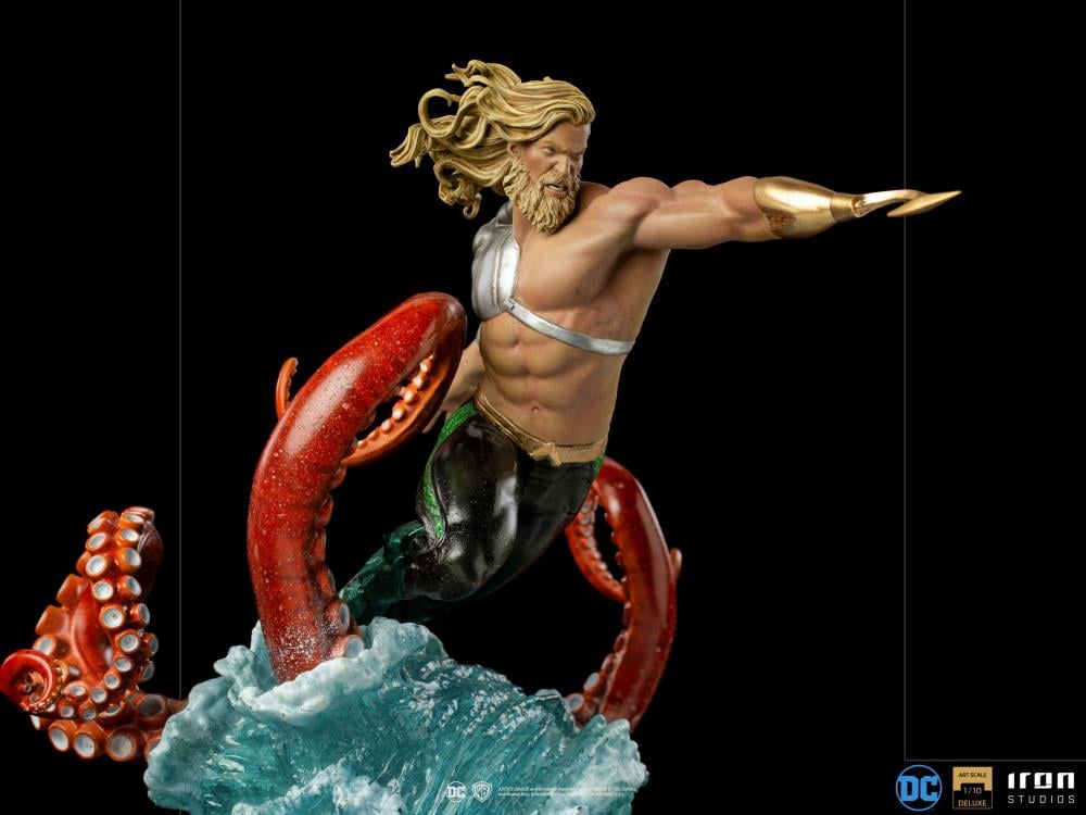 DC Comics Aquaman 1/10 Deluxe Art Scale Limited Edition Statue Gallery Image 7