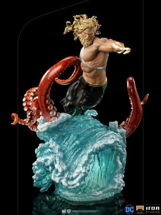 DC Comics Aquaman 1/10 Deluxe Art Scale Limited Edition Statue Gallery Image 10