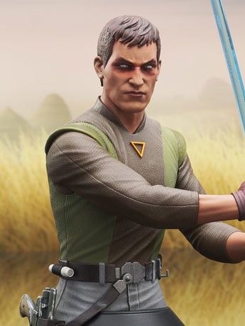 Star Wars Rebels Kanan Jarrus 1/6 Scale Limited Edition Bust Gallery Image 2